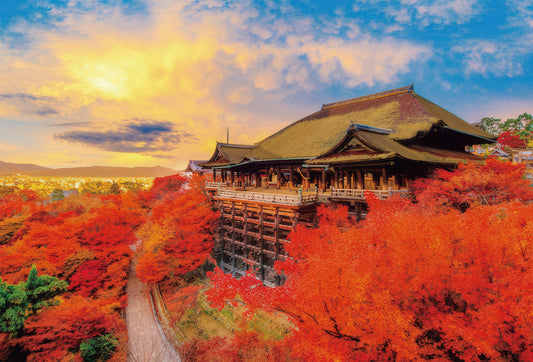 Beverly 51-245　Scenery • Kiyomizu-dera in Autumn　1000 Pieces Jigsaw Puzzle