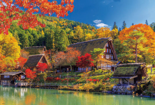 Beverly 51-256　Scenery • Autumn Landscape, Hida　1000 Pieces Jigsaw Puzzle