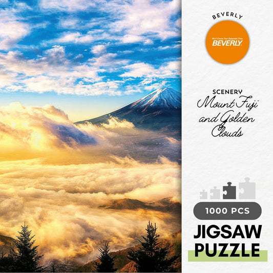 Beverly 51-261　Scenery • Mount Fuji and Golden Clouds　1000 Pieces Jigsaw Puzzle