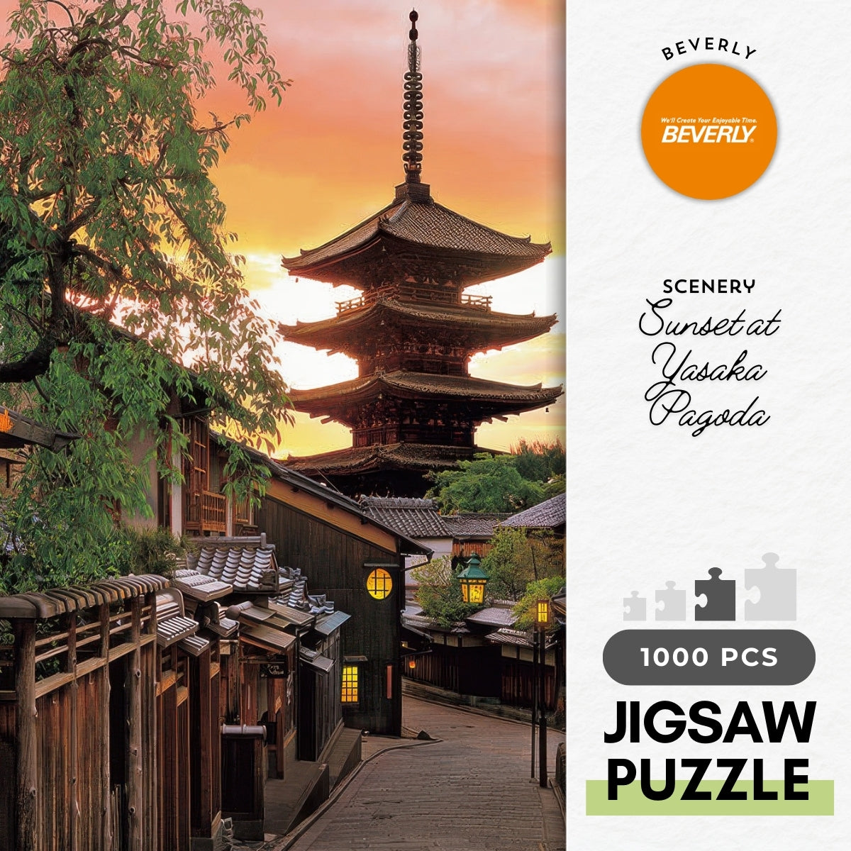 beverly-51-277-scenery-sunset-at-yasaka-pagoda-1000-pieces-jigsaw-puzzle