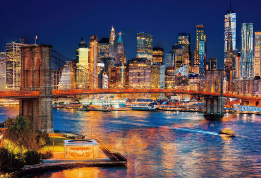 Beverly 51-280　Scenery • New York Night View　1000 Pieces Jigsaw Puzzle