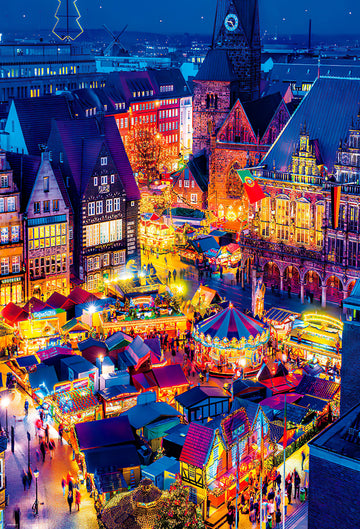 Beverly • Scenery • Bremen Christmas Market　1000 PCS　Jigsaw Puzzle