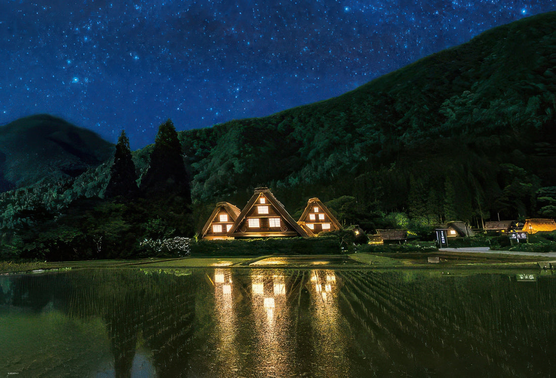 beverly-51-295-scenery-starry-sky-shirakawa-go-1000-pieces-jigsaw-puzzle