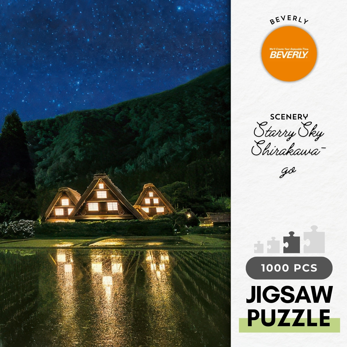 beverly-51-295-scenery-starry-sky-shirakawa-go-1000-pieces-jigsaw-puzzle