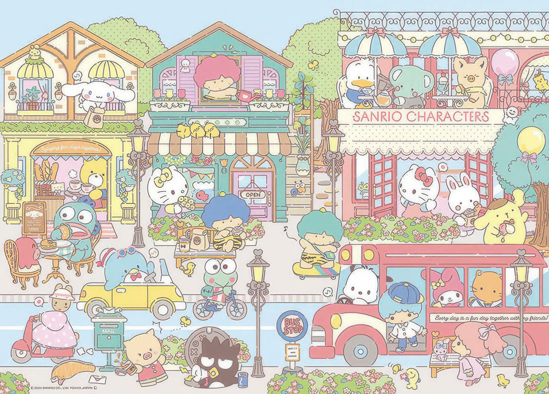 beverly-600-023-sanrio-my-happy-town-600-pieces-jigsaw-puzzle