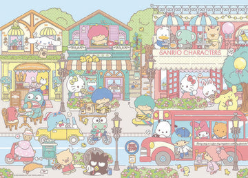 beverly-600-023-sanrio-characters-happy-my-town-600-pieces-jigsaw-puzzle