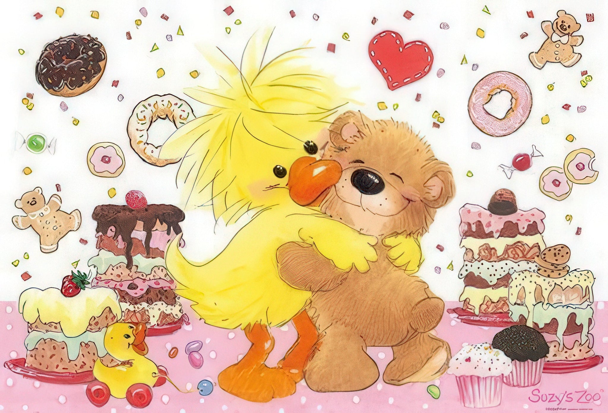 beverly-61-306-suzy's-zoo-witzy-and-boof's-sweet-party-1000-pieces-jigsaw-puzzle