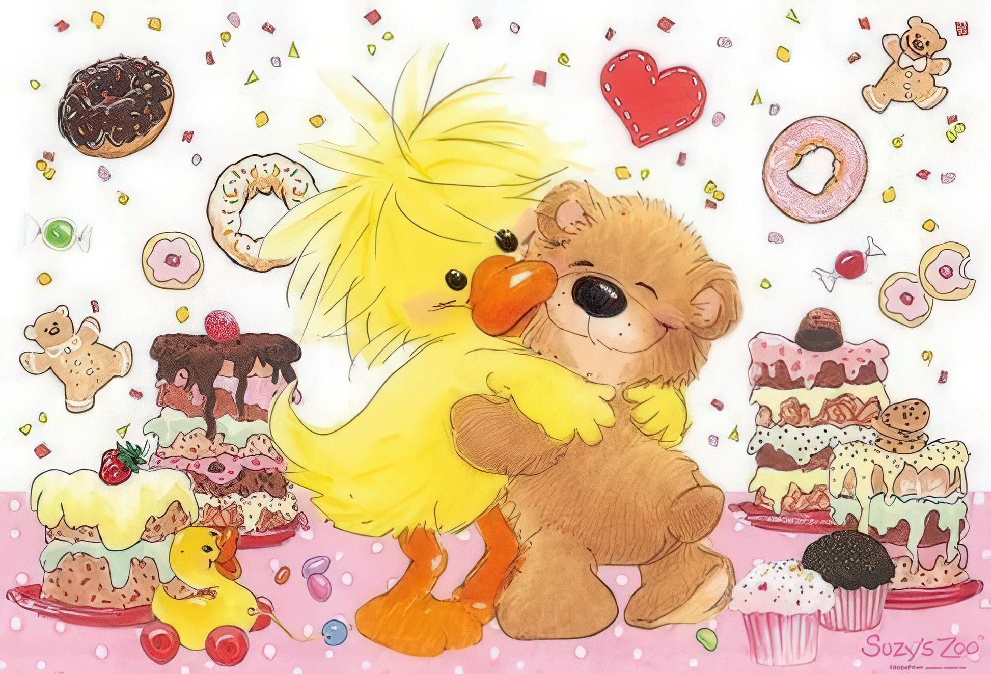 beverly-61-306-suzy's-zoo-witzy-and-boof's-sweet-party-1000-pieces-jigsaw-puzzle