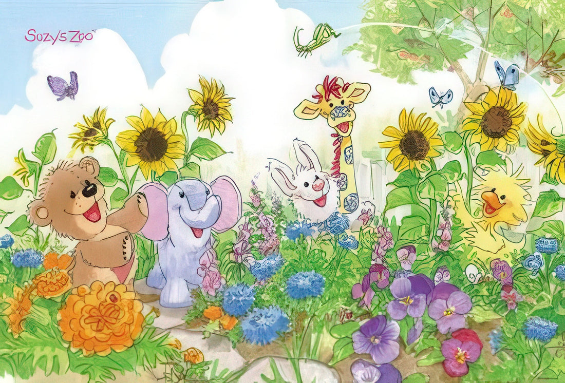 beverly-61-322-suzy's-zoo-flowers-1000-pieces-jigsaw-puzzle