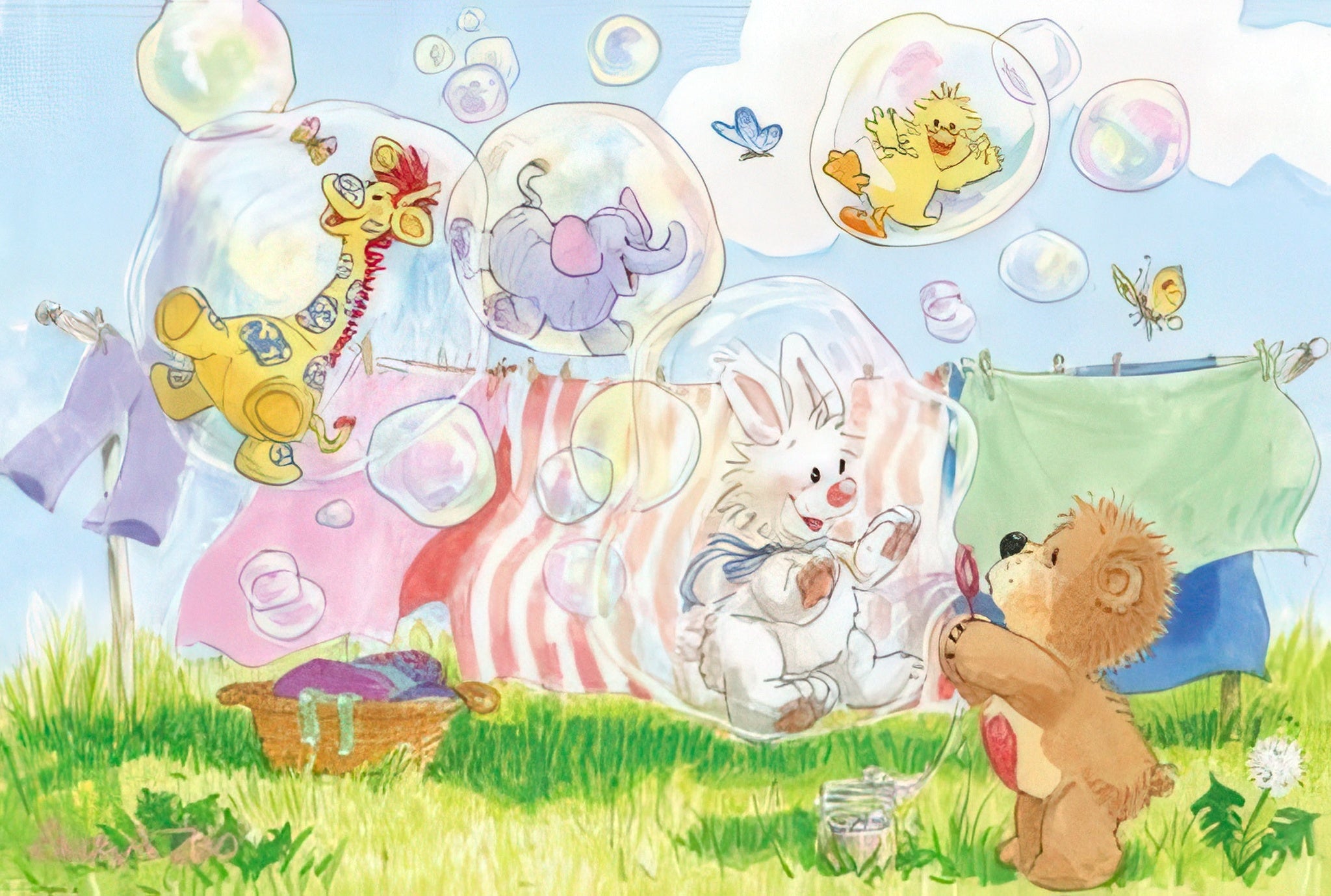 beverly-61-346-suzy's-zoo-soap-bubble-1000-pieces-jigsaw-puzzle