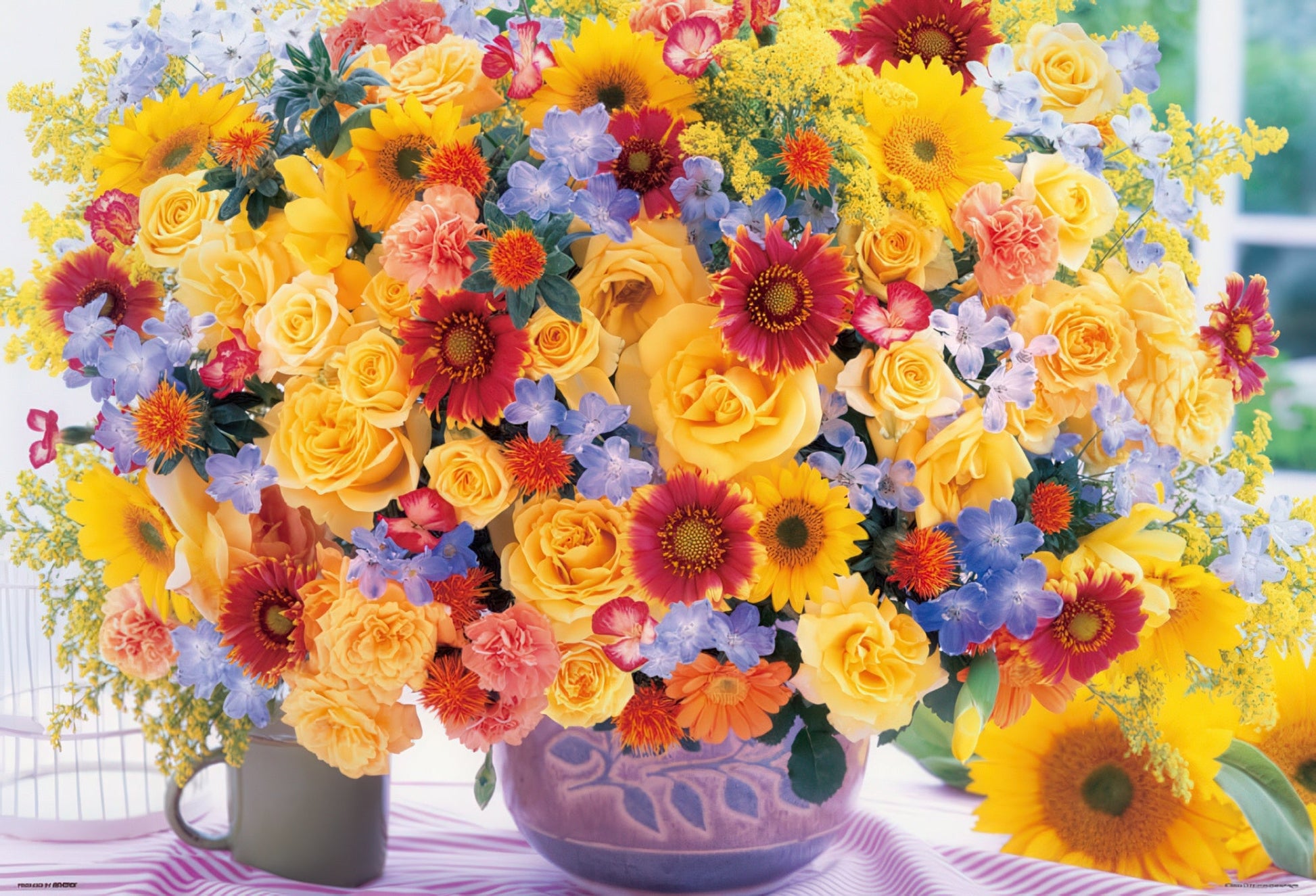 beverly-61-401-flower-miracle-yellow-1000-pieces-jigsaw-puzzle