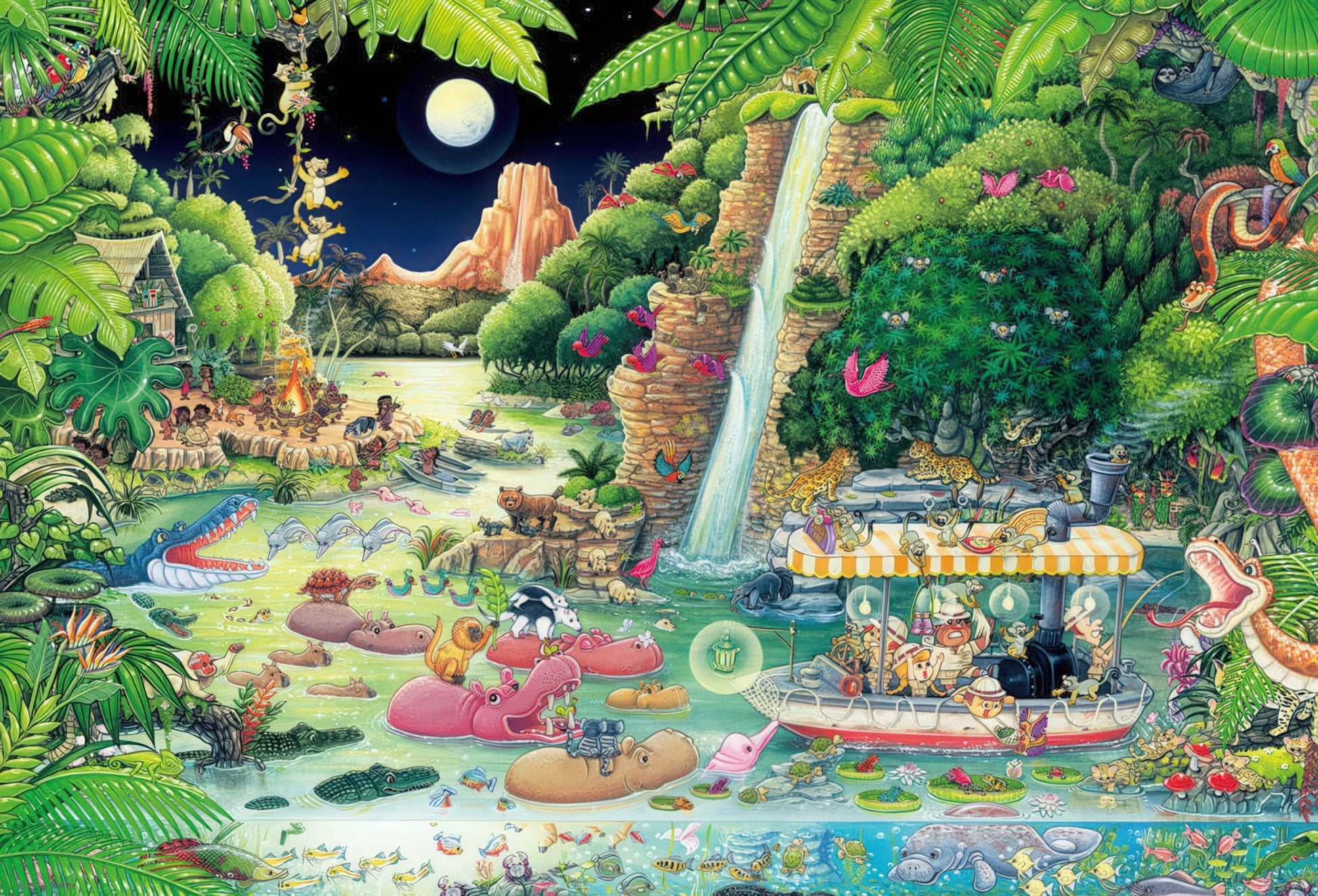 beverly-61-407-jungle-night-cruise-1000-pieces-jigsaw-puzzle