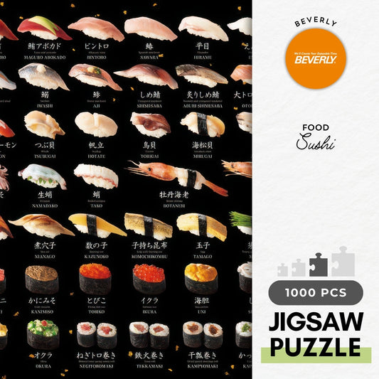 Beverly 61-416　Food • Sushi　1000 Pieces Jigsaw Puzzle