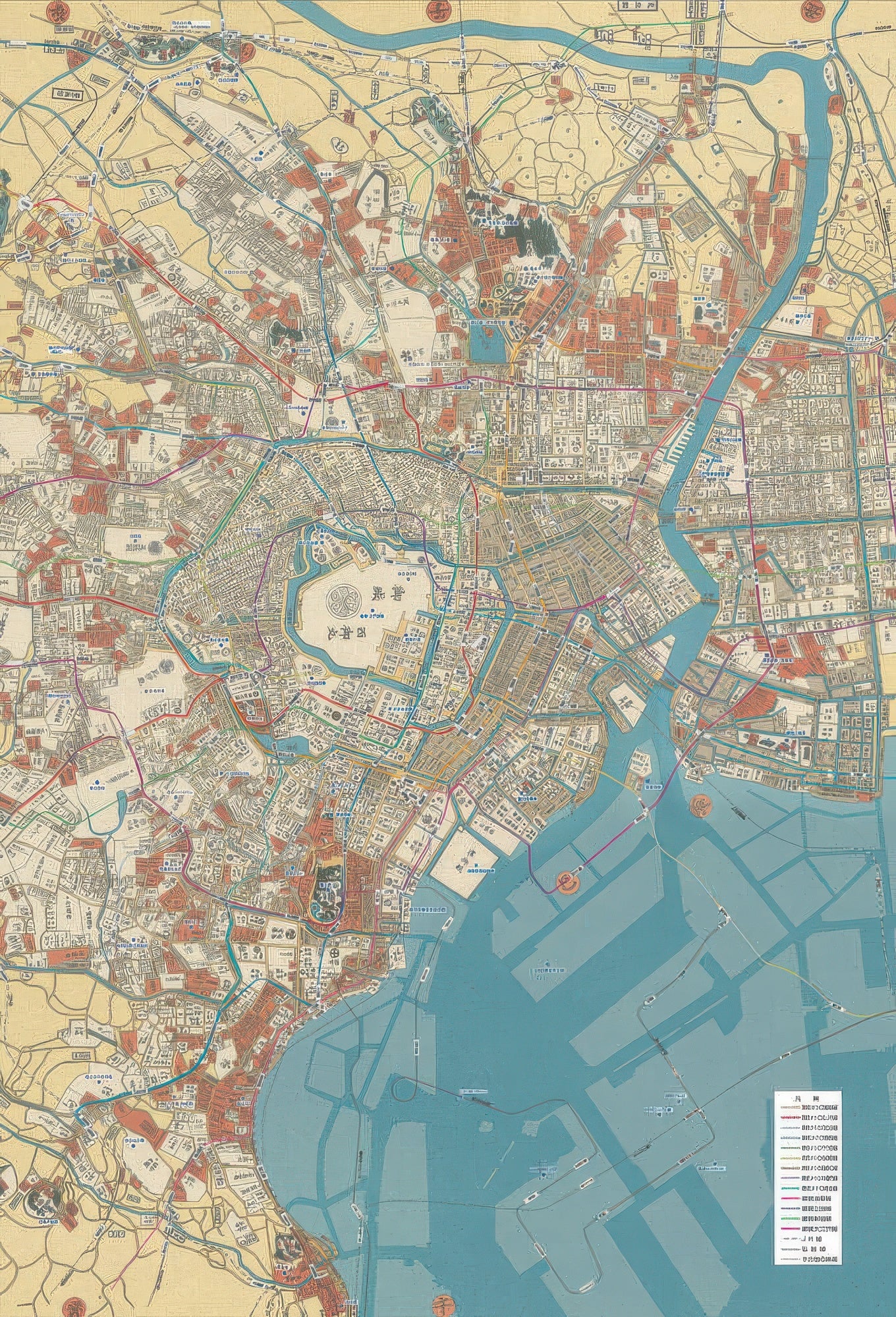 beverly-61-422-edo-great-map-route-map-1000-pieces-jigsaw-puzzle