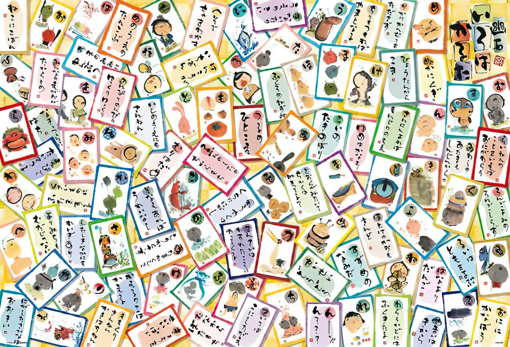 Beverly • Miki Youseki • Iroha Karuta　1000 PCS　Jigsaw Puzzle