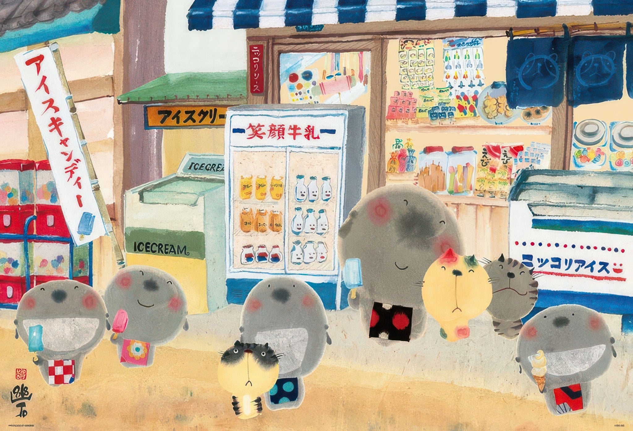 beverly-61-458-happiness-gathers-in-a-round-smile-1000-pieces-jigsaw-puzzle