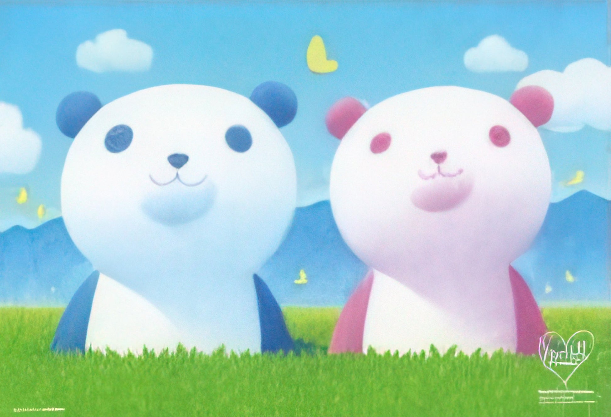 beverly-63-241-friendly-pandas'-sunday-300-pieces-jigsaw-puzzle