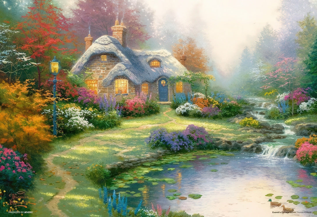 beverly-63-261-illustration-everett-s-cottage-300-pieces-jigsaw-puzzle