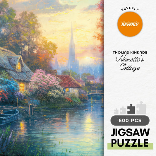 Beverly 66-105　Illustration • Nanette's Cottage　600 Pieces Jigsaw Puzzle