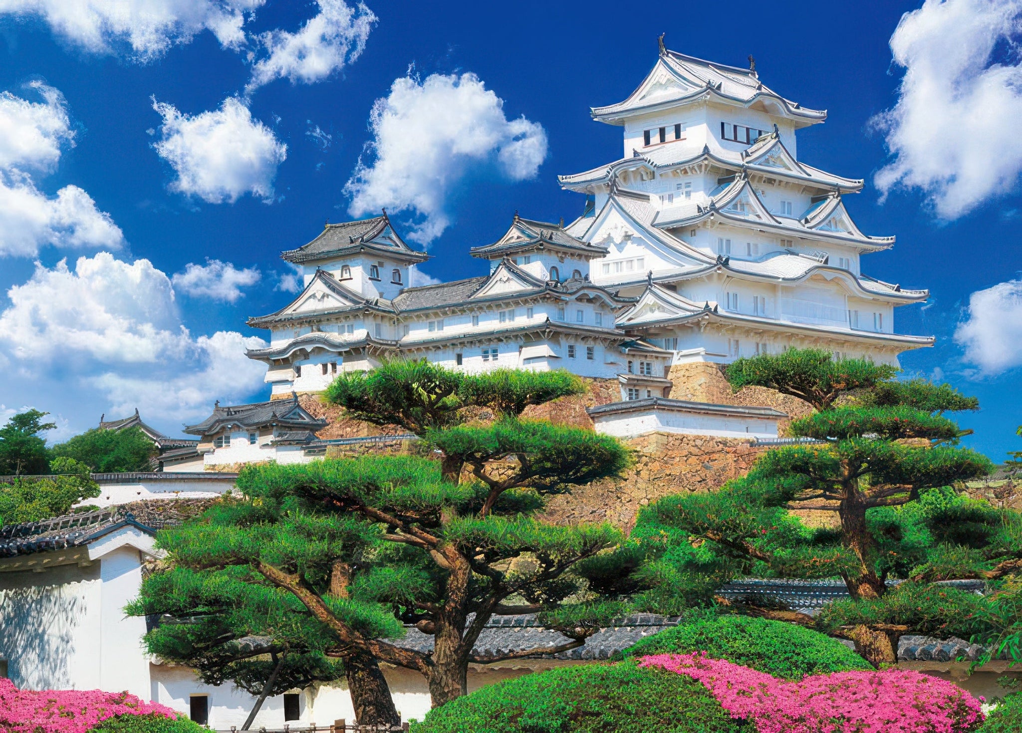 beverly-66-119-scenery-himeji-castle-600-pieces-jigsaw-puzzle