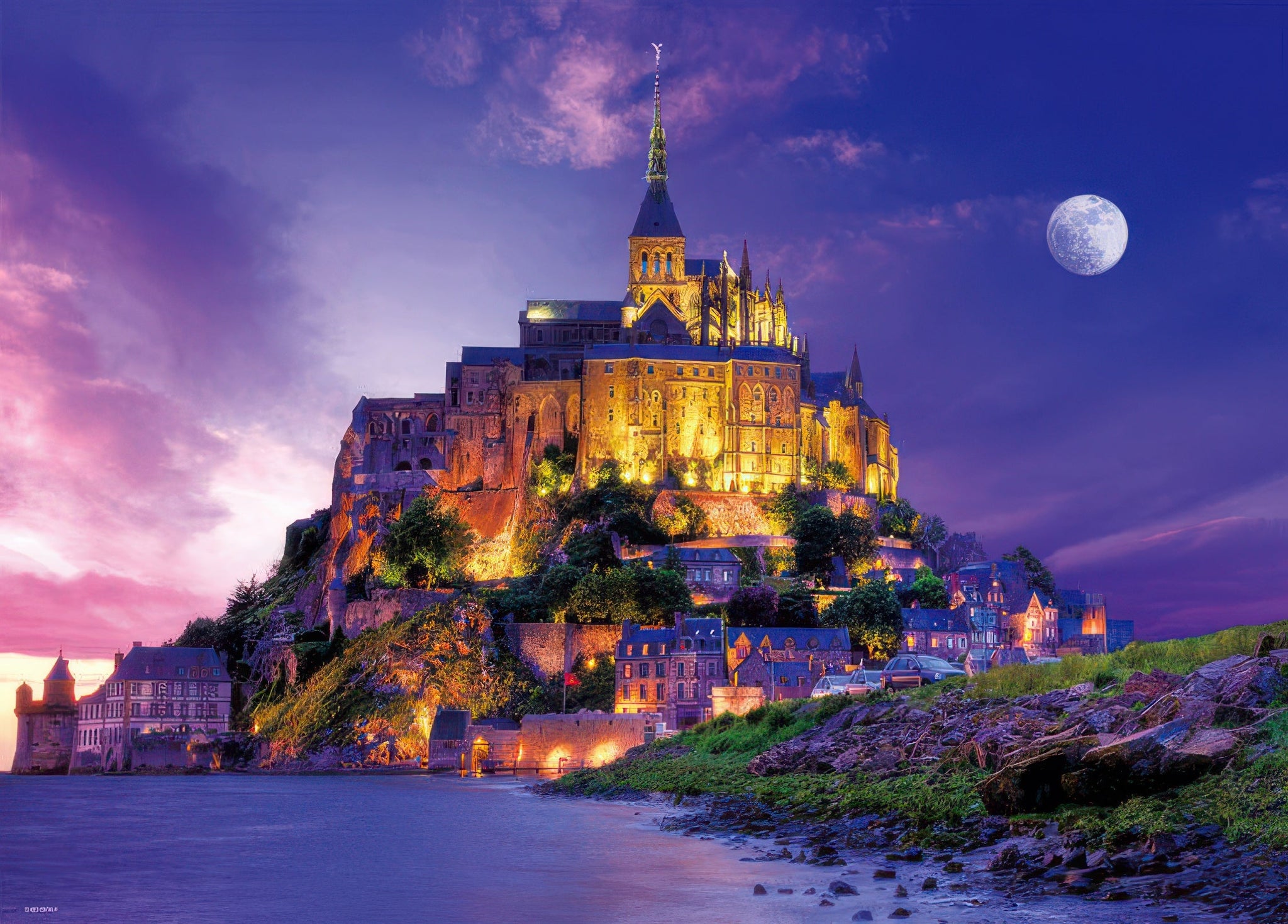 beverly-66-130-twilight-mont-saint-michel-600-pieces-jigsaw-puzzle