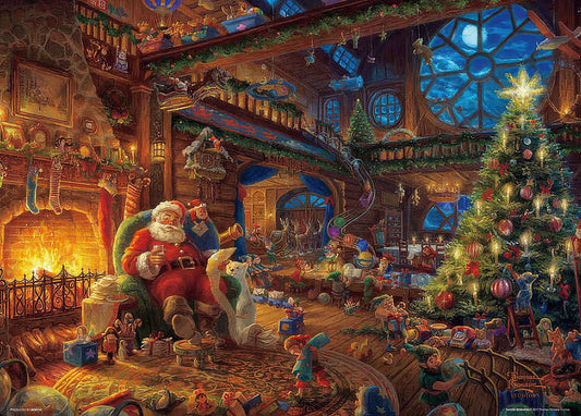 Beverly 66-135　Illustration • Santa's Workshop　600 Pieces Jigsaw Puzzle