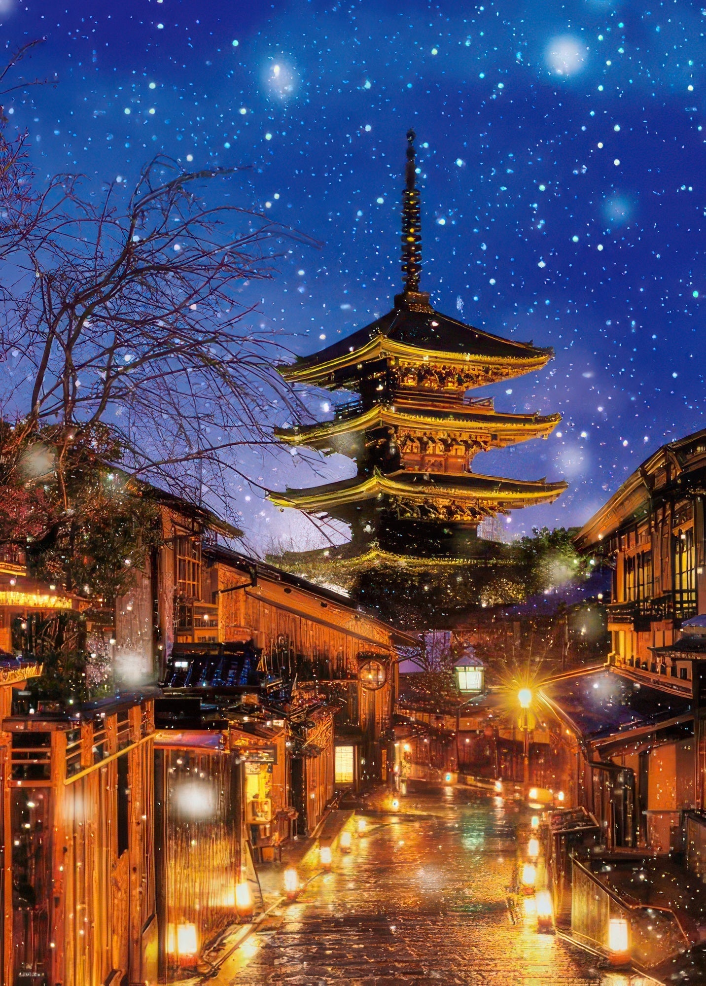 beverly-66-152-yasaka-pagoda-in-the-snow-600-pieces-jigsaw-puzzle