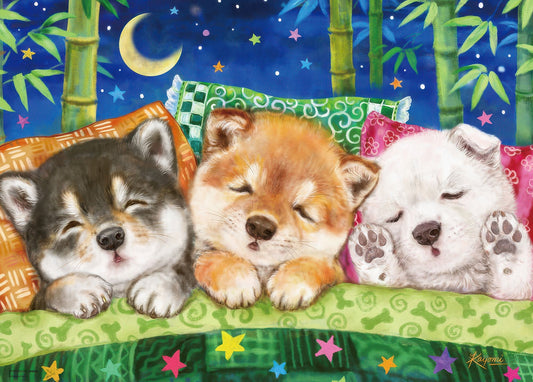 Beverly 66-162　Animal • Dreaming Puppies　600 Pieces Jigsaw Puzzle