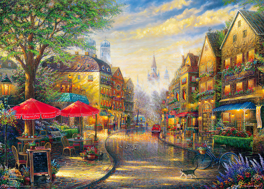 Beverly â€¢ Thomas Kinkade â€¢ Munich CafÃ©ã€€600 PCSã€€Jigsaw Puzzle