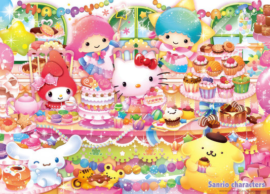 Beverly 66-175　Sanrio • Happy Sweets Party　600 Pieces Jigsaw Puzzle