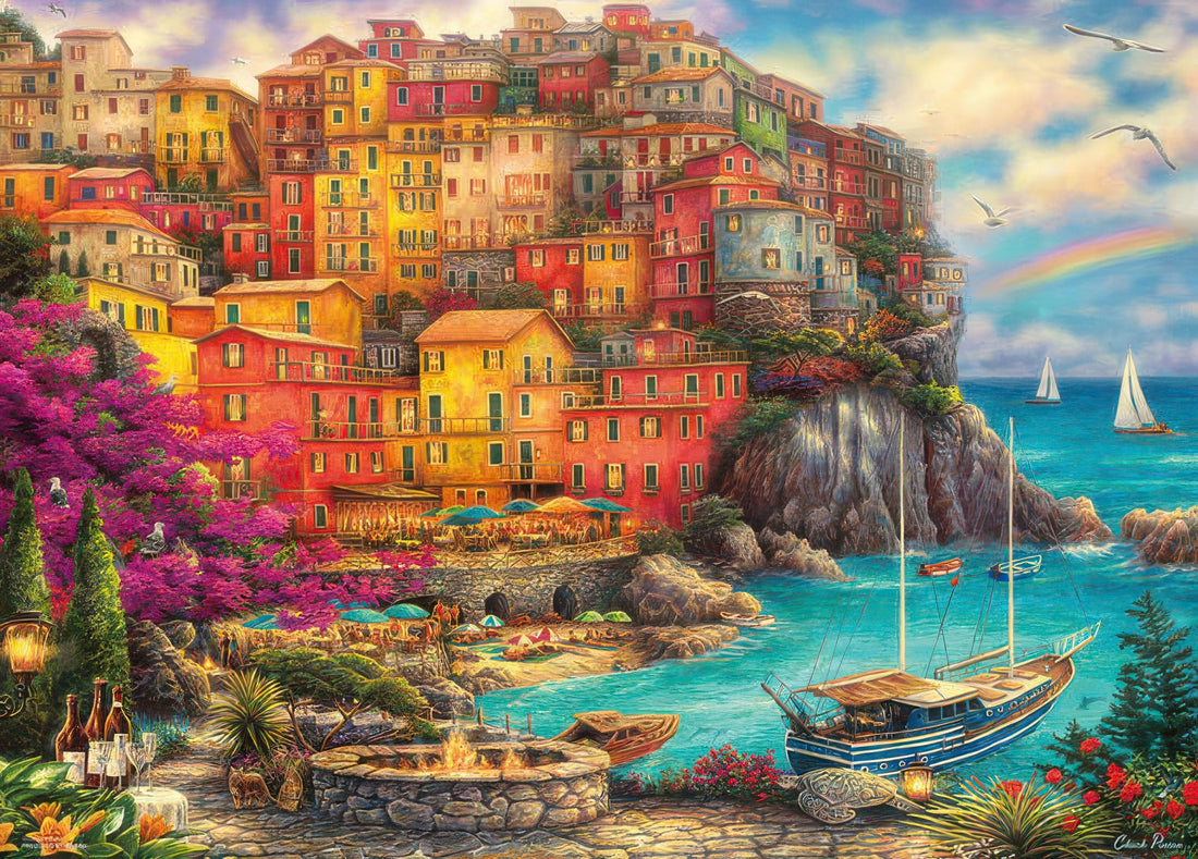 beverly-66-181-illustration-beautiful-day-at-cinque-terre-600-pieces-jigsaw-puzzle