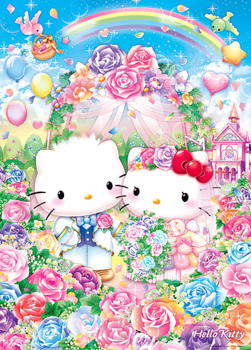 Beverly • Sanrio • Hello Kitty's Happy Wedding　600 PCS　Jigsaw Puzzle