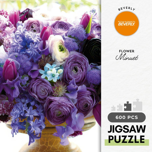 Beverly 66-207　Flower • Minuet　600 Pieces Jigsaw Puzzle