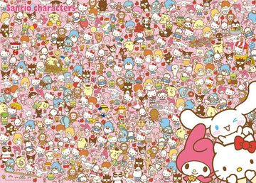Beverly • Find Your Favourite Sanrio Characters!　600 PCS　Jigsaw Puzzle