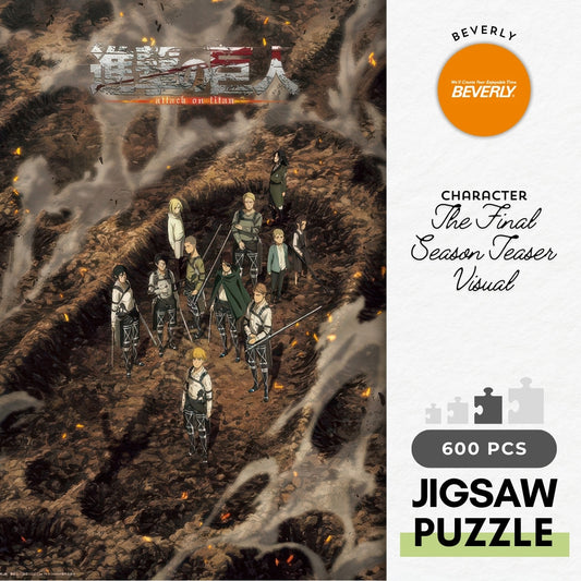 Beverly 66-227　Attack on Titan • The Final Season Teaser Visual　600 Pieces Jigsaw Puzzle