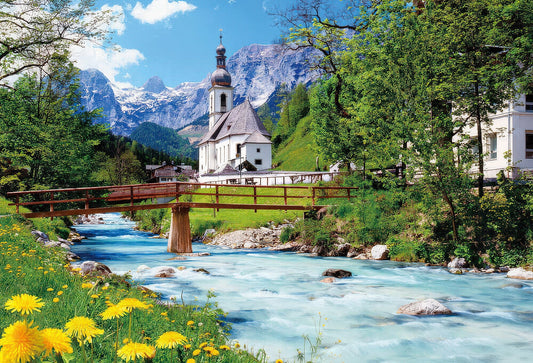 Beverly 71-401　Scenery • White Church of Ramsau　1000 Pieces Jigsaw Puzzle