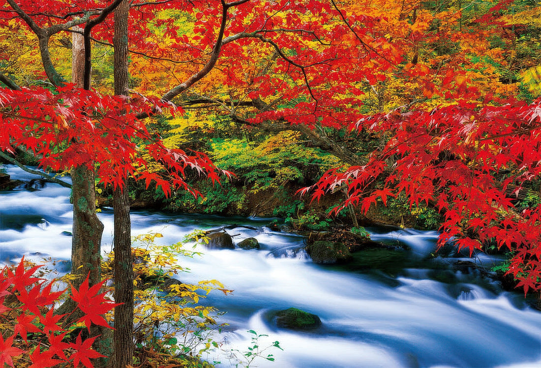 beverly-71-405-autumn-leaves-and-the-oirase-stream-1000-pieces-jigsaw-puzzle