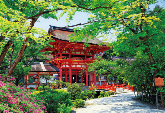 Beverly 73-179　Scenery • Fresh Green Kamo Shrine　300 Pieces Jigsaw Puzzle