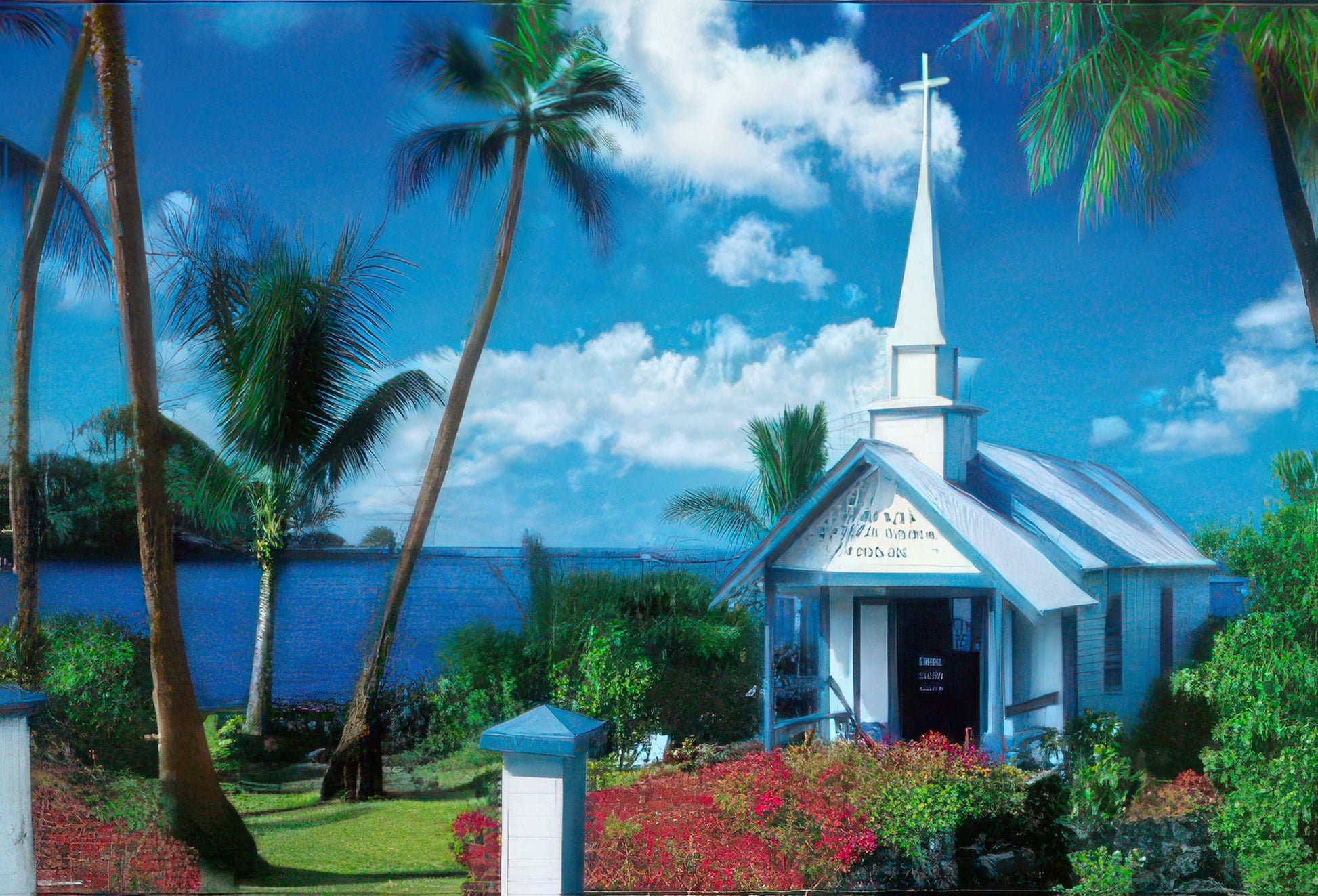 beverly-73-184-st.-peter's-church---happy-little-blue-300-pieces-jigsaw-puzzle