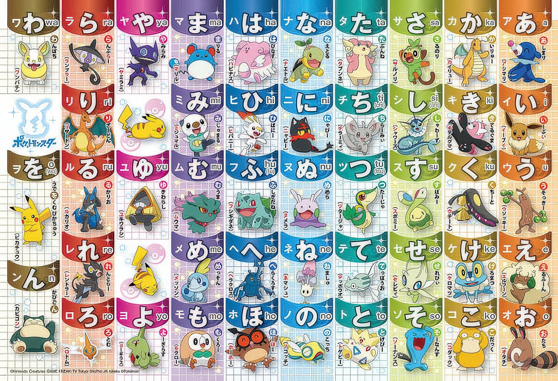 beverly-80-019-let's-learn-the-japanese-alphabet-with-pokemon-80-pieces-kids-puzzle
