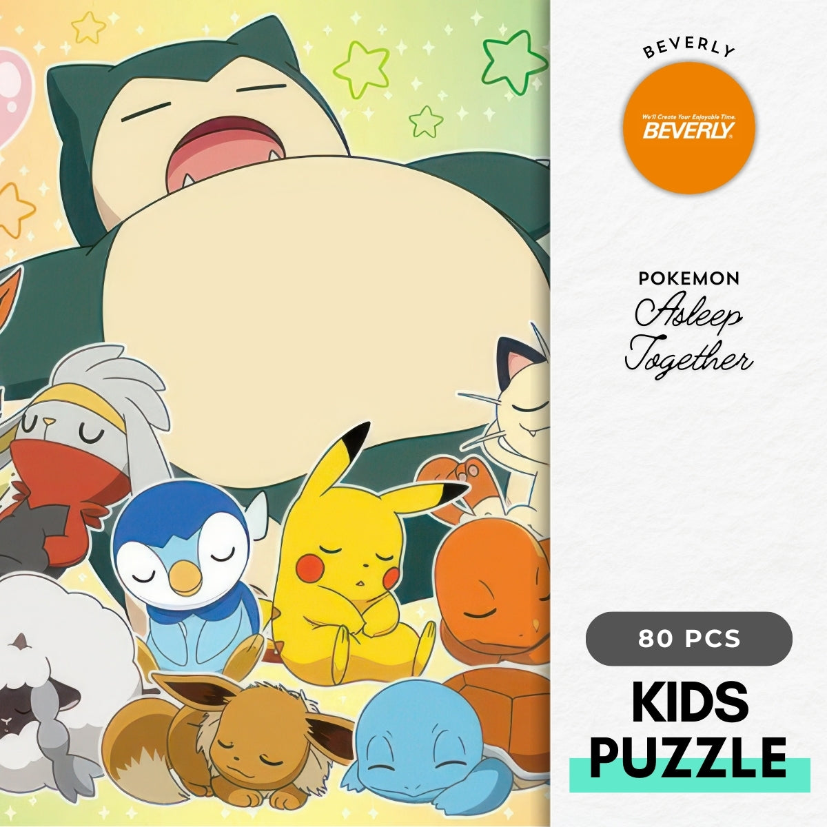 beverly-80-034-pokemon-asleep-together-80-pieces-jigsaw-puzzle