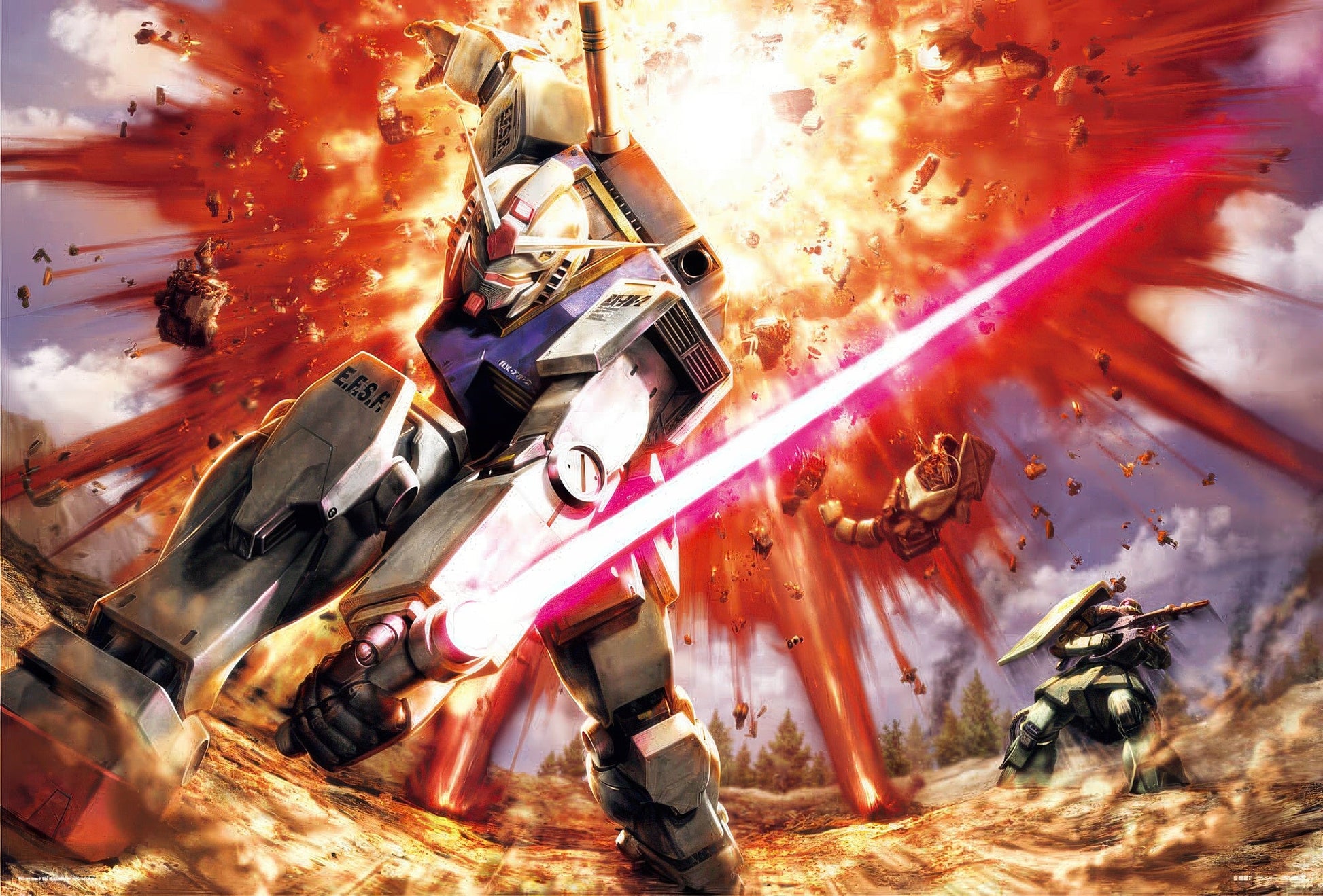 beverly-81-065-mobile-suit-gundam-the-first-battle-1000-pieces-jigsaw-puzzle