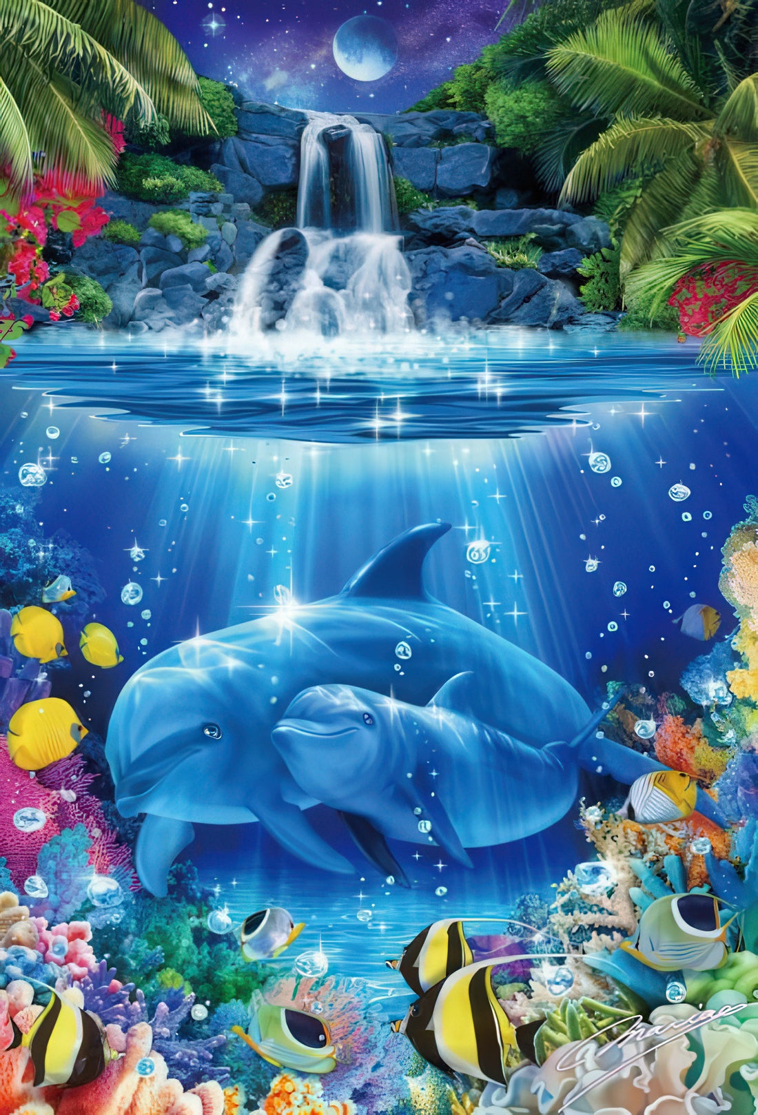 beverly-81-095-animal-dolphins-touch-1000-pieces-jigsaw-puzzle