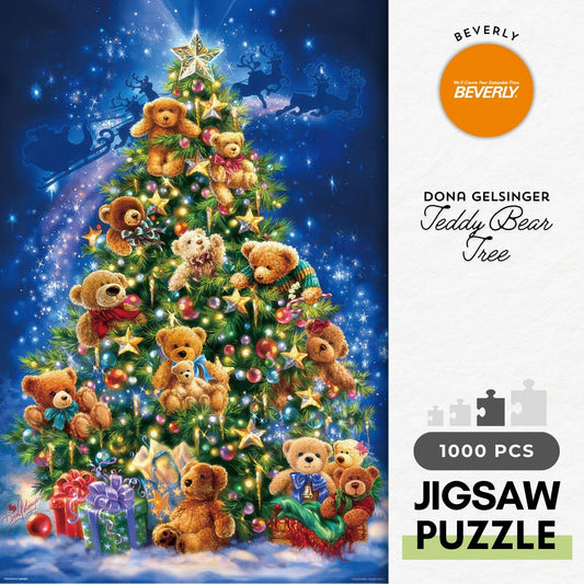 Beverly 81-126　Illustration • Teddy Bear Tree　1000 Pieces Jigsaw Puzzle