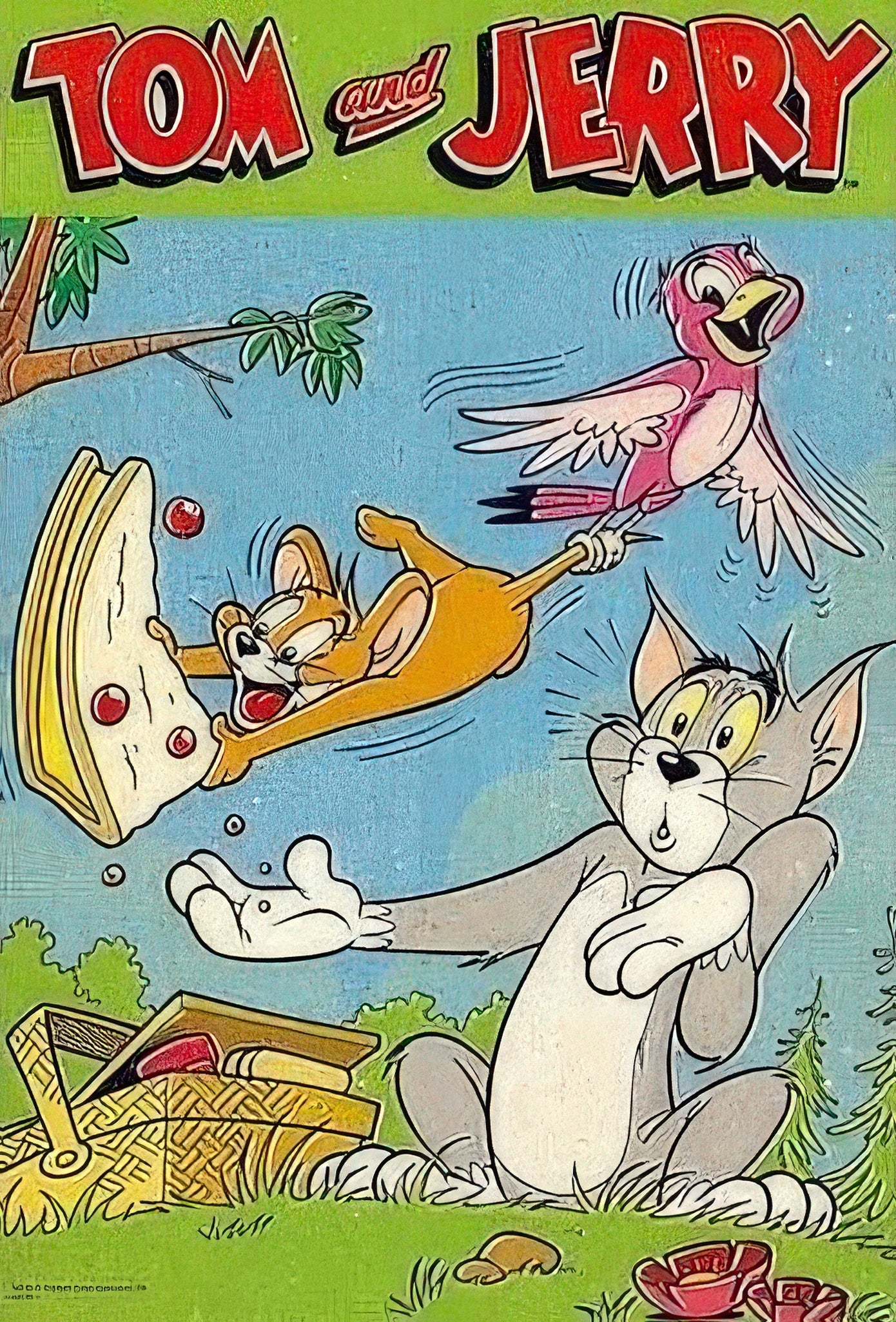 beverly-83-062-tom-and-jerry's-enjoy-picnic-300-pieces-jigsaw-puzzle