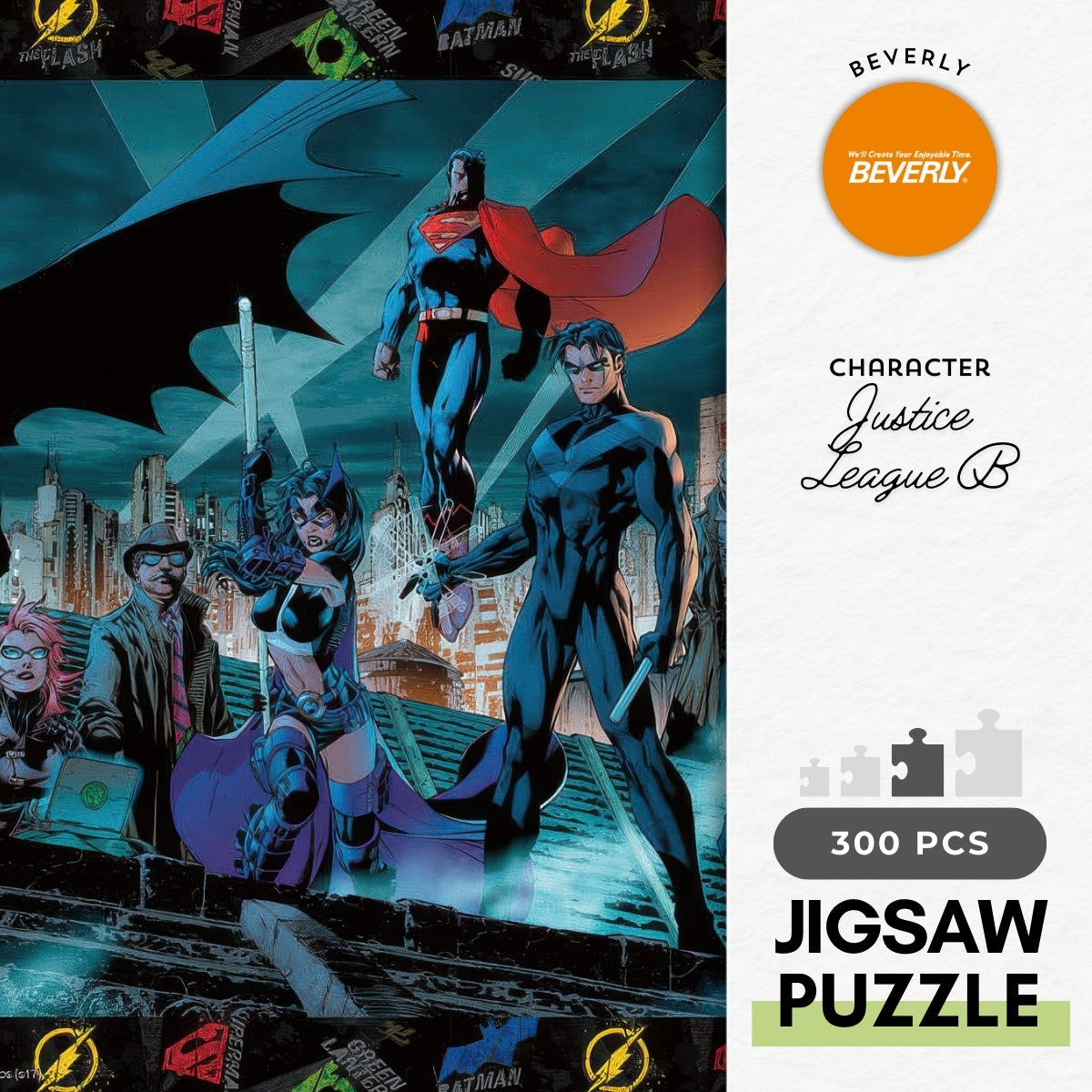 beverly-83-090-dc-comics-justice-league-b-300-pieces-jigsaw-puzzle