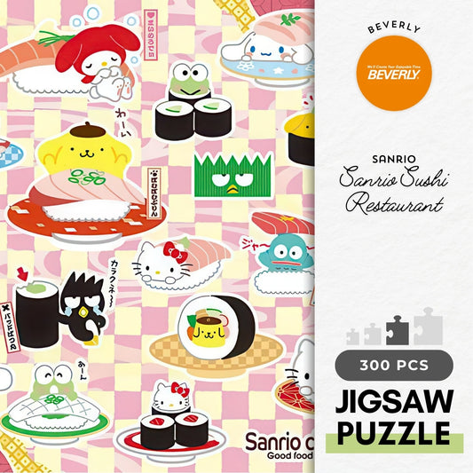 Beverly 83-107　Sanrio Sushi Restaurant　300 Pieces Jigsaw Puzzle