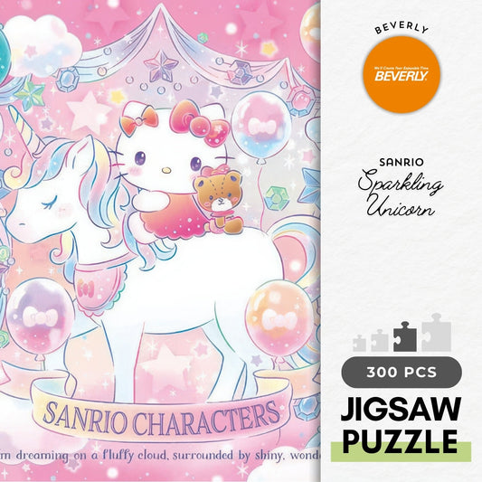 Beverly 83-119　Sanrio • Sparkling Unicorn　300 Pieces Jigsaw Puzzle