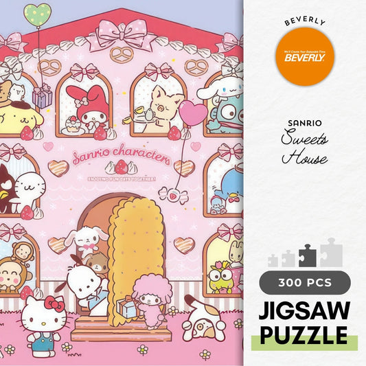 Beverly 83-120　Sanrio • Sweets House　300 Pieces Jigsaw Puzzle