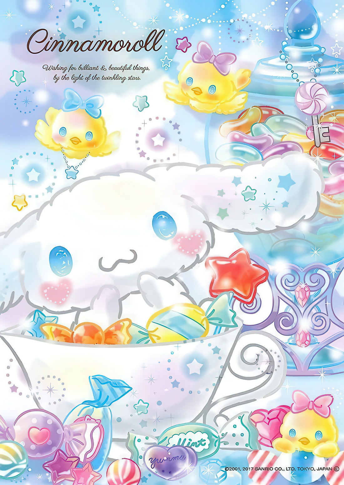 beverly-88-027-cinnamoroll-s-shine-88-pieces-jigsaw-puzzle